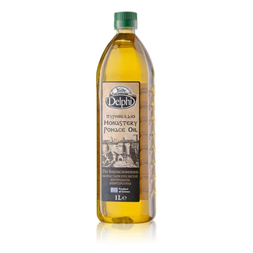 Масло оливковое Помас Монастырское DELPHI 1л