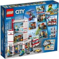 Конструктор LEGO City Городская больница, 861 дет., 60204