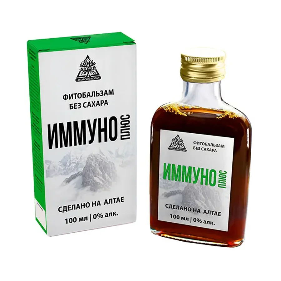 Fitobalzam "Immuno +" (without sugar), 100 ml