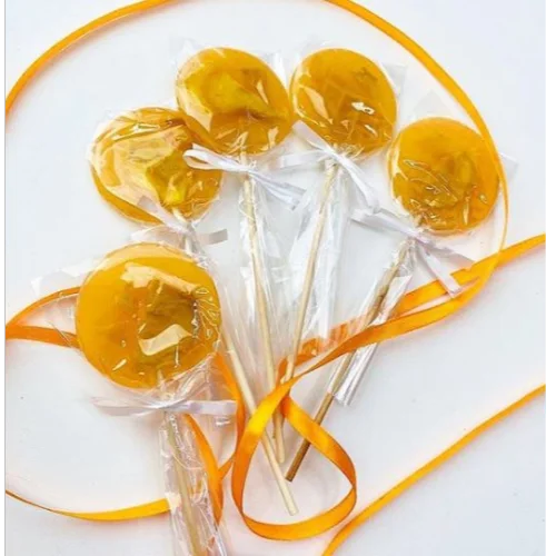 Juicy lollipops with Mango slices