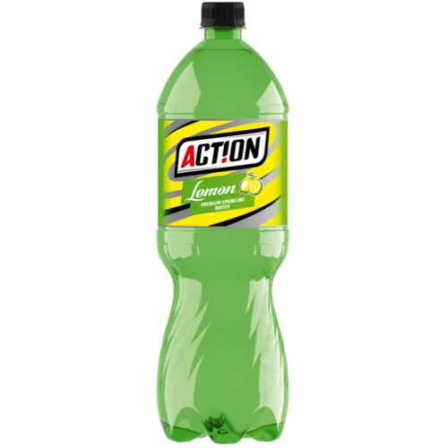Carbonated Lemon ACTION drink! pet, 2L 