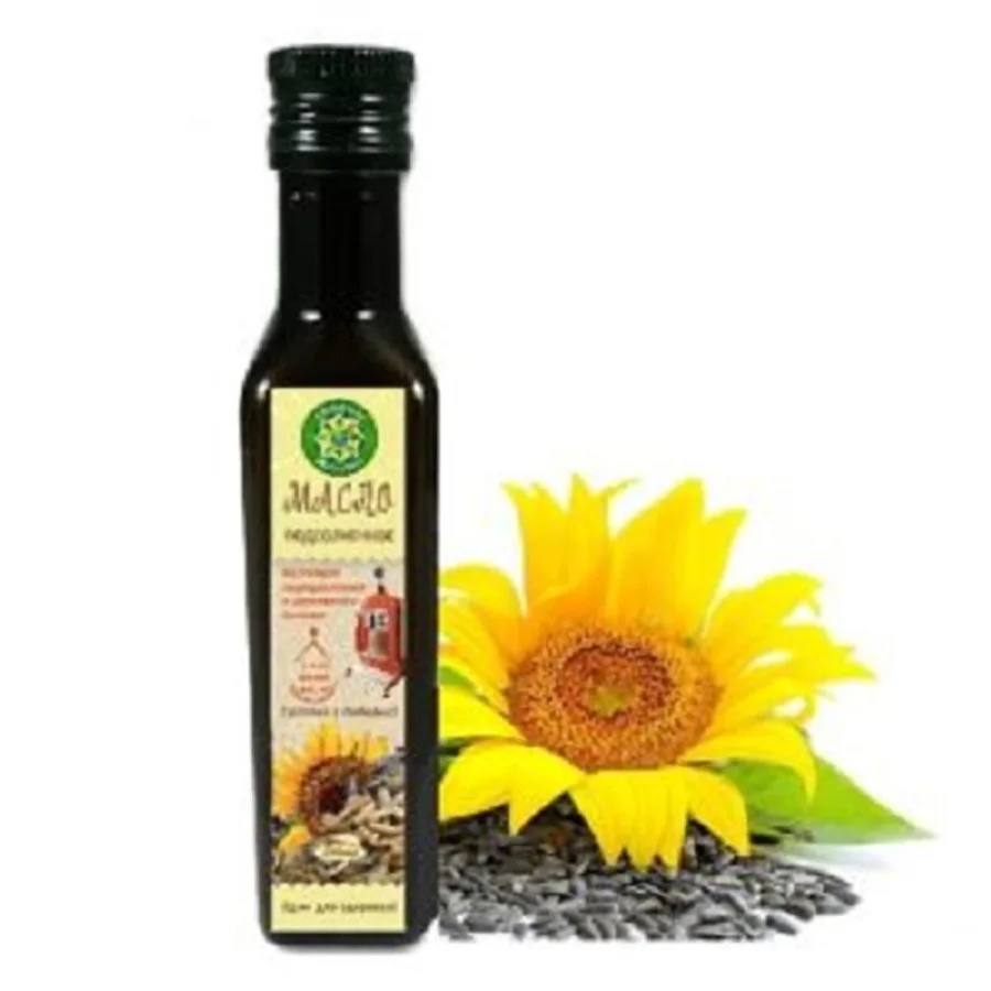 Cold pressed sunflower oil