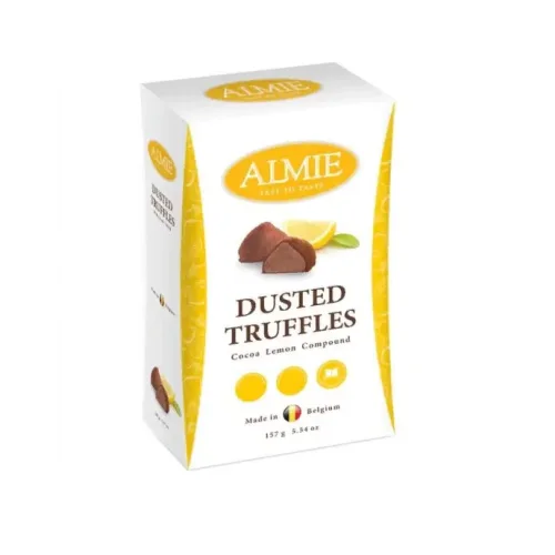 Almie Chocolate Truffles in Pudner - Lemon
