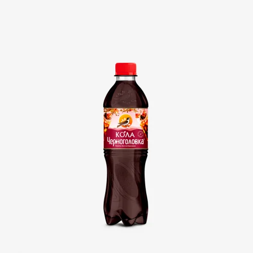Напиток газированный Кола Черноголовка, пэт, 0.5л