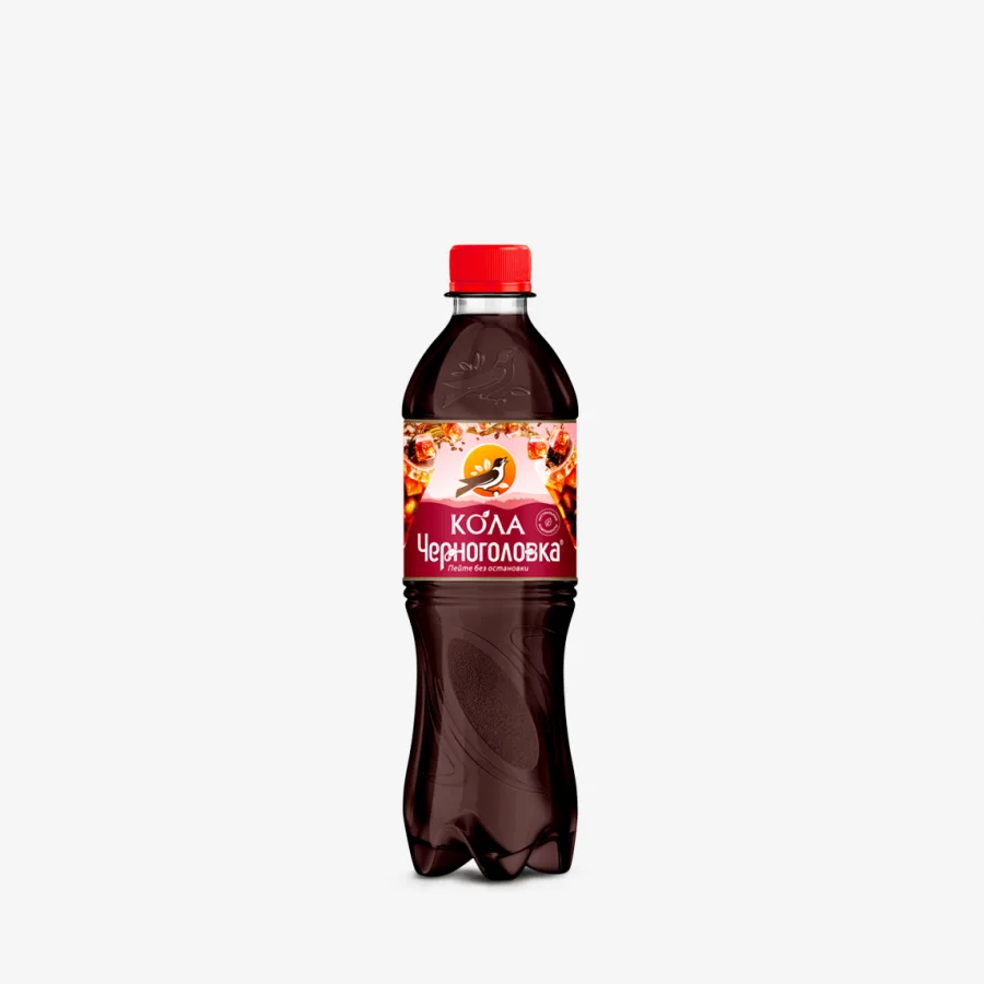 Carbonated drink Cola Chernogolovka, pet, 0.5l 