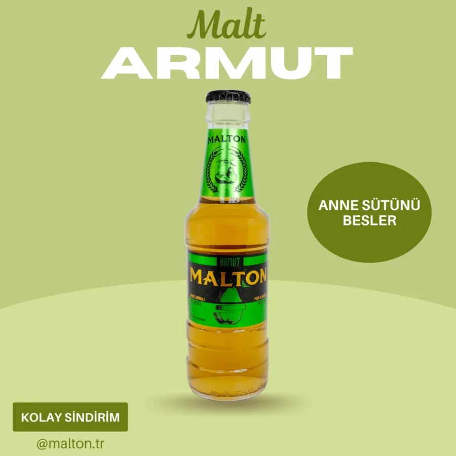MALTON Malt drink with pear flavor