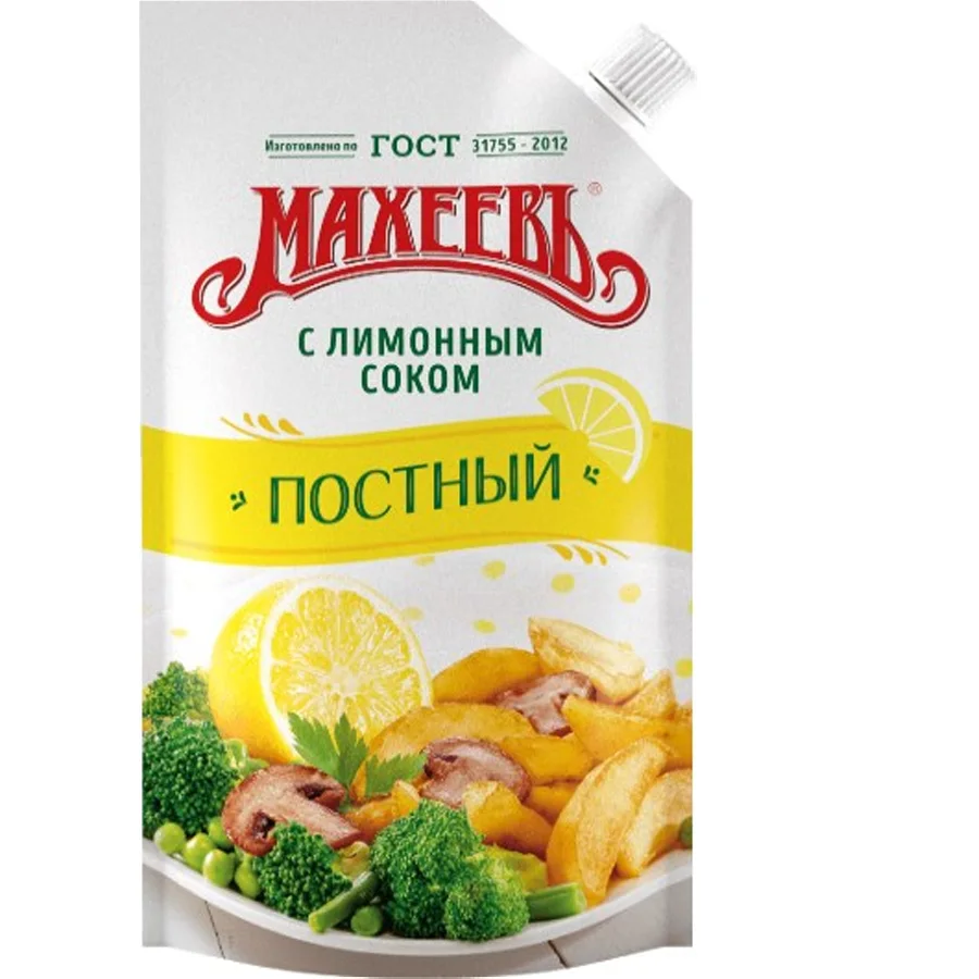 Mayonnaise sauce Maheyev "Lachy" with lemon juice