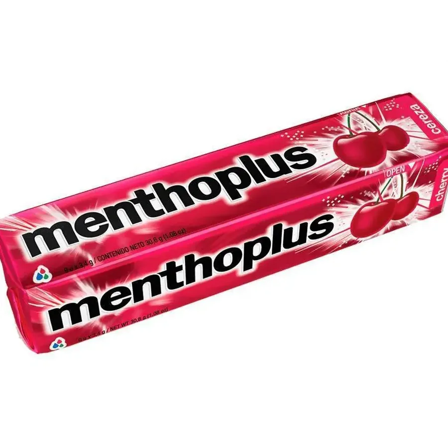 Ice. «Menthoplus» without glutena 29.4g cherry * 12x12pc