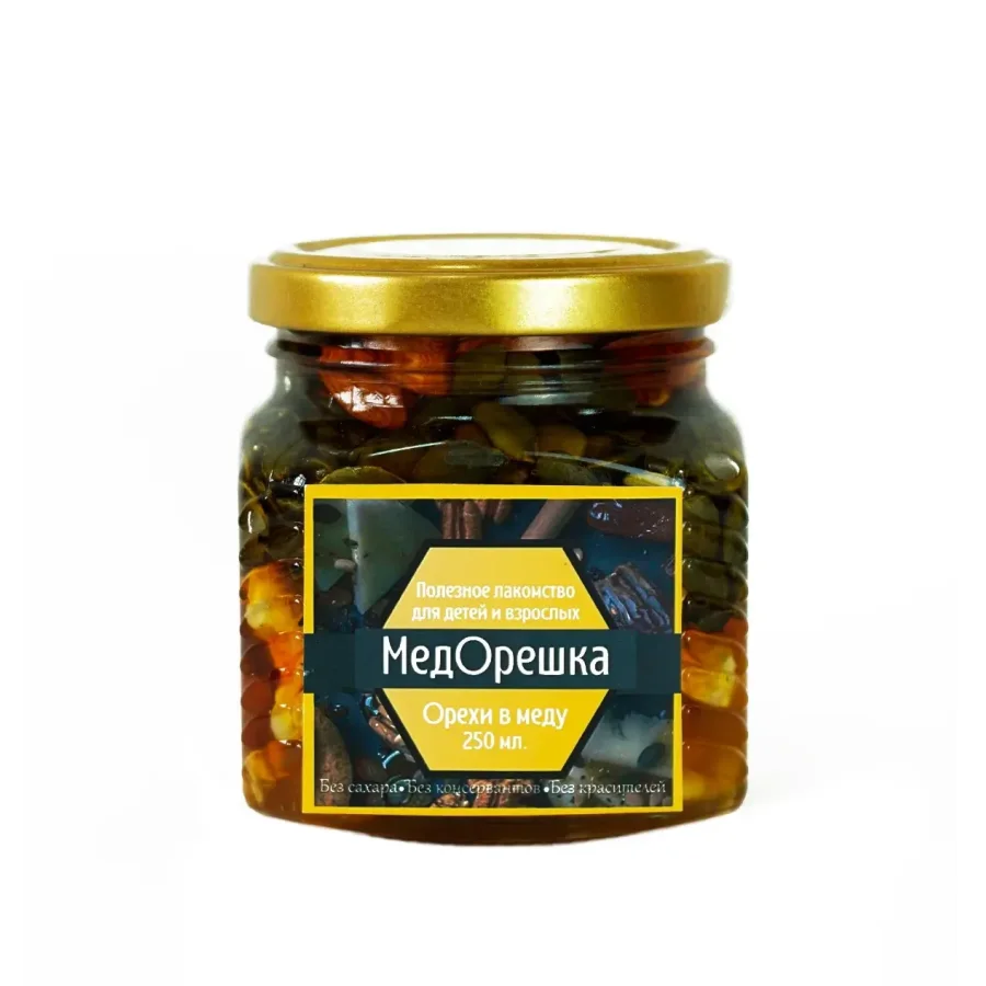 Nuts in Honey "Mistore" 250 ml