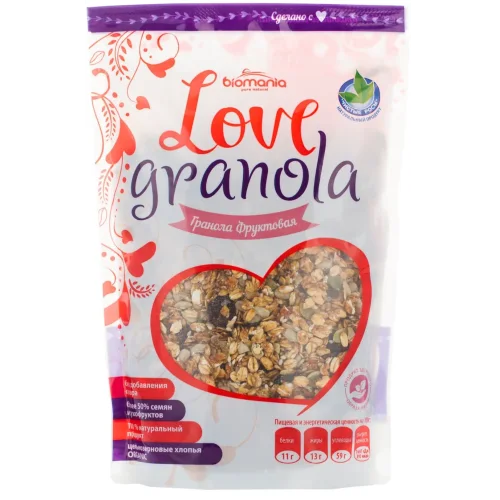 Fruit granola