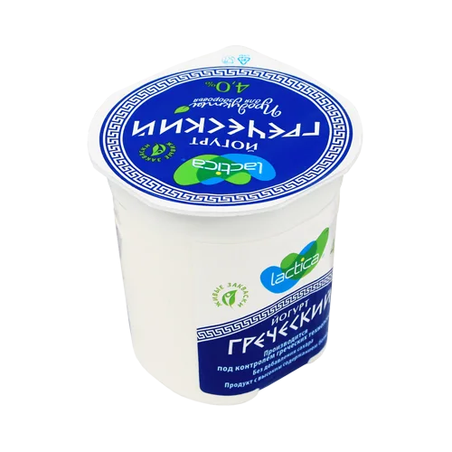 Natural Greek yogurt 4% 120g.