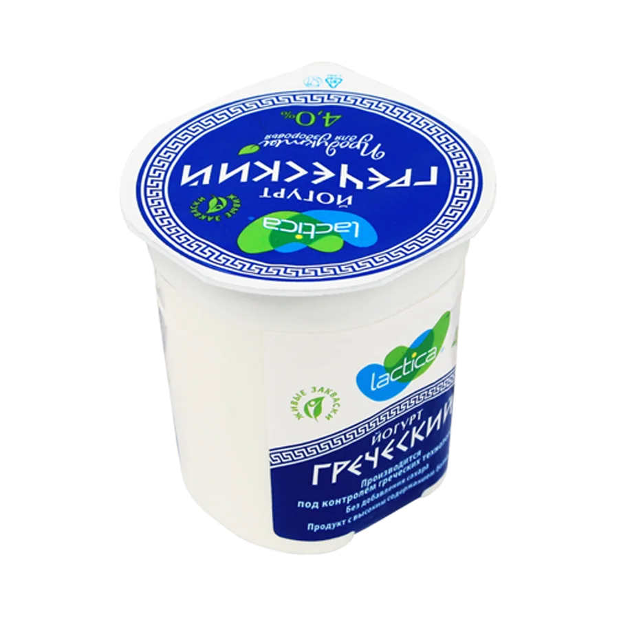 Natural Greek yogurt 4% 120g.