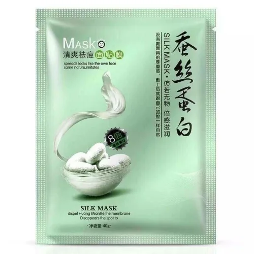 SOS-Acne Facial Mask with Silk Proteins One Spring