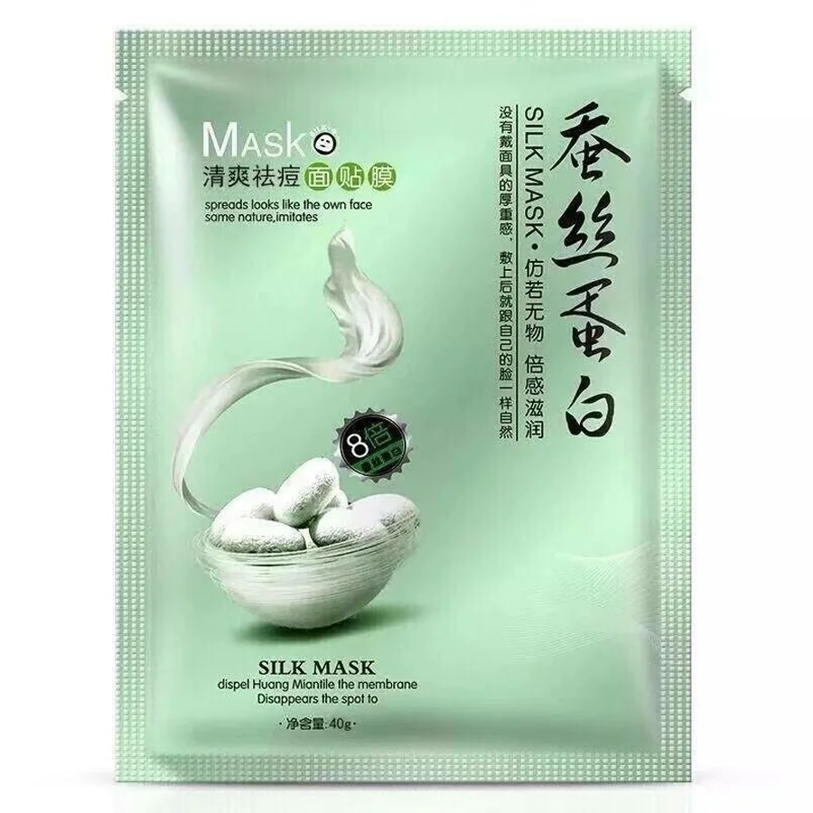 SOS-Acne Facial Mask with Silk Proteins One Spring