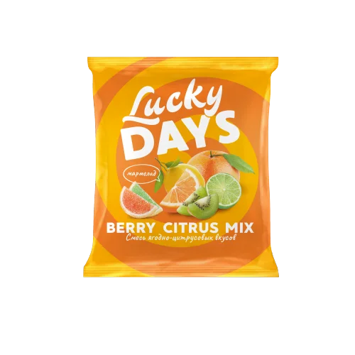 LUCKY DAYS Mini Marmalade slices assorted 300g