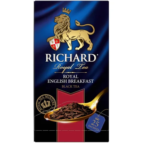 Чай Richard "Royal English Вreakfast" черный 25 сашет