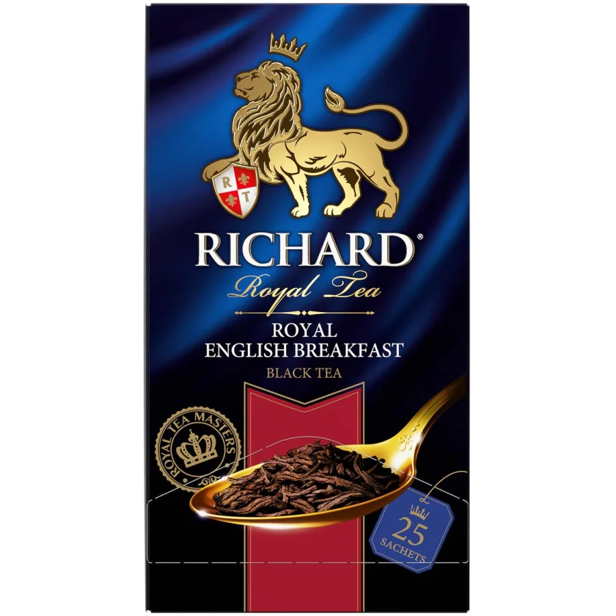 Чай Richard "Royal English Вreakfast" черный 25 сашет