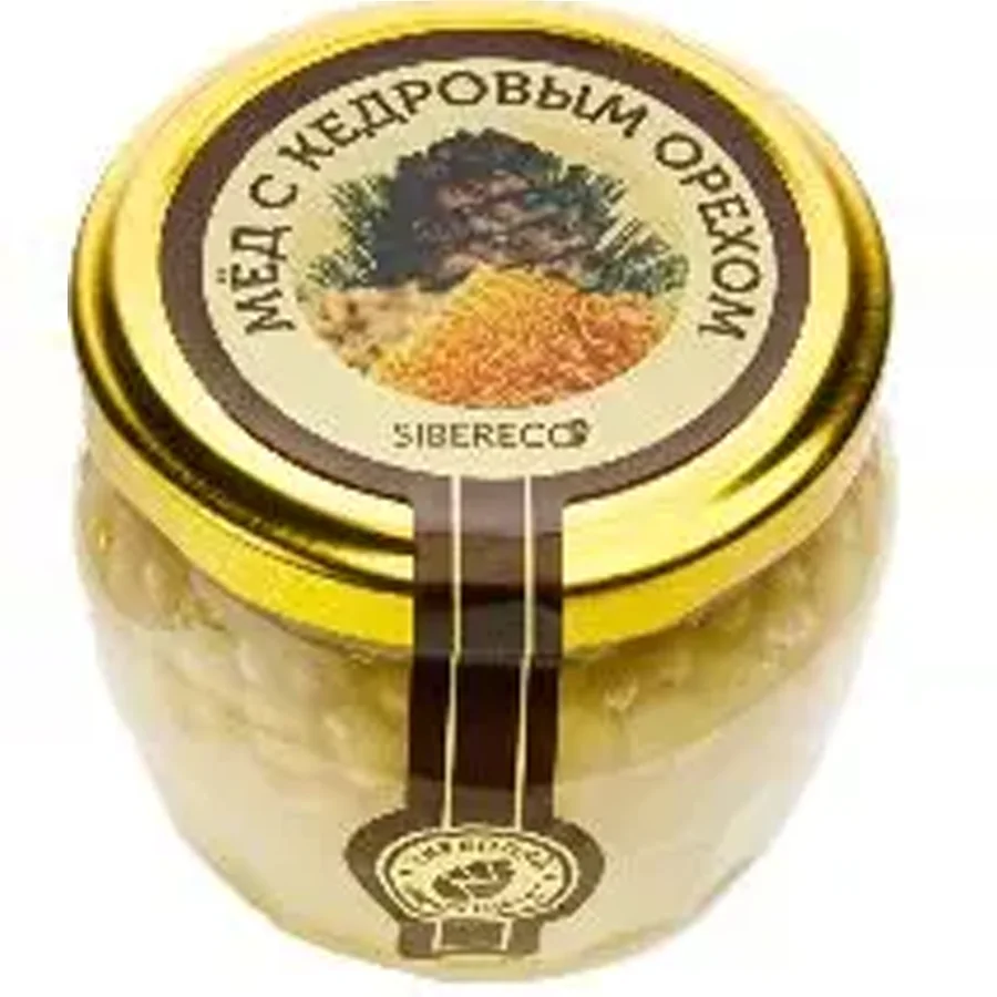 Honey with pine nuts 95ml/160g