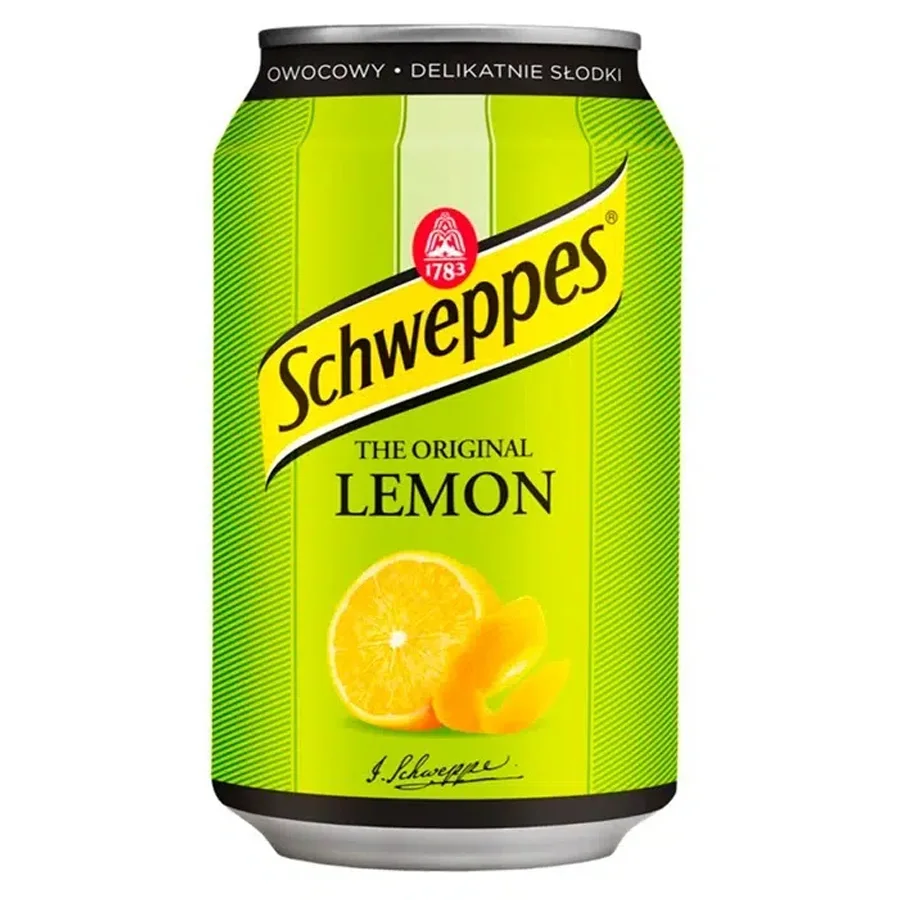 Schweppes carbonated drink