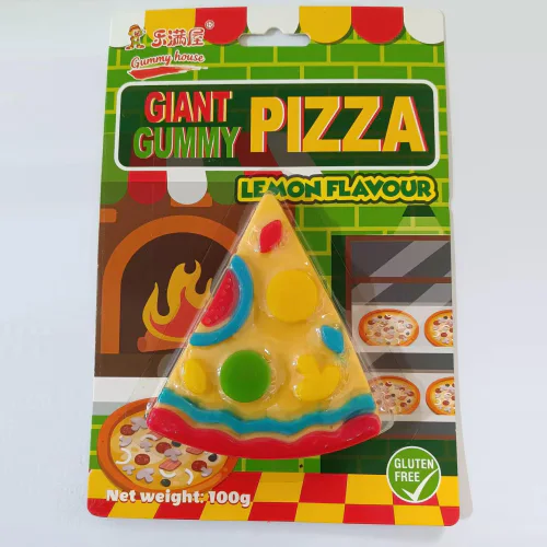 Жевательный Мармелад Gummy House Гигантская Пицца 100 гр 1/24