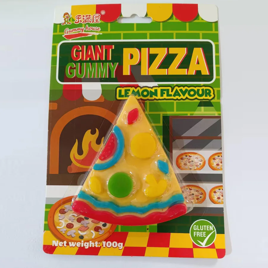 Жевательный Мармелад Gummy House Гигантская Пицца 100 гр 1/24