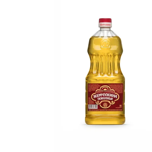 Sunflower oil, neraf. Pearl Volga region, 600ml