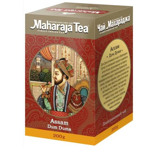 Tea "Maharaja" Indian black bayh Assam "Dum duma"