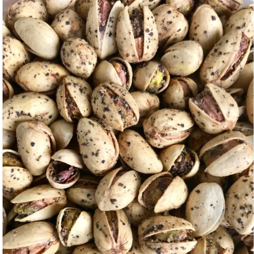 Pistachios with pepper