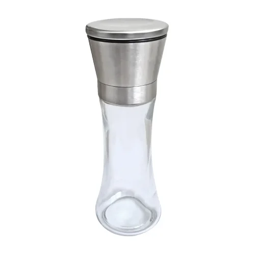 Mill hand glass 200 ml ceramic millstone with stainless lid. Become