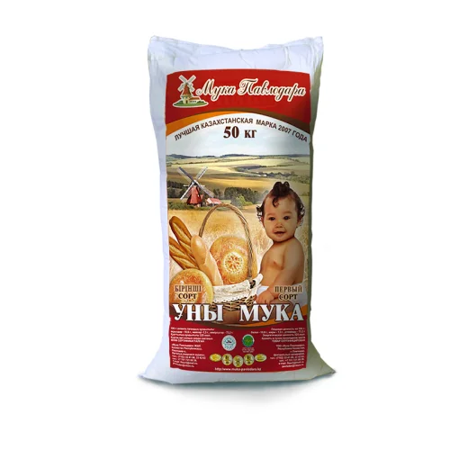 Flour "Pavlodar Flour" of the first grade, 50 kg