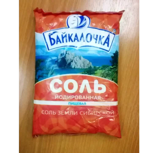 Salt Food Baikalca with iodine
