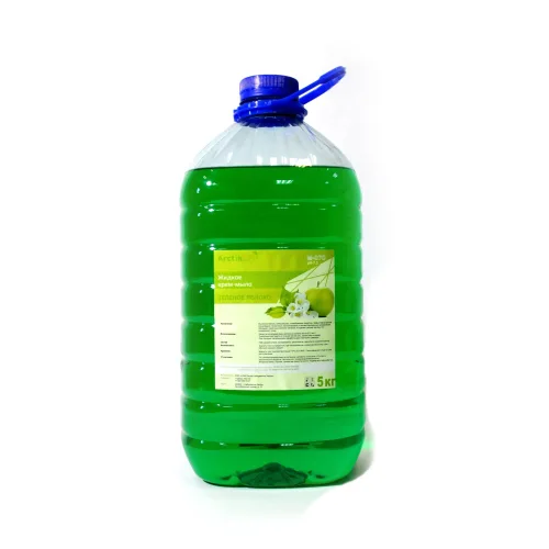 Liquid cream soap «M-070« PET 5kg apple / 4pcs / 144pcs