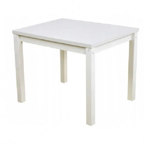 Children's table 70x50x50, White pearl