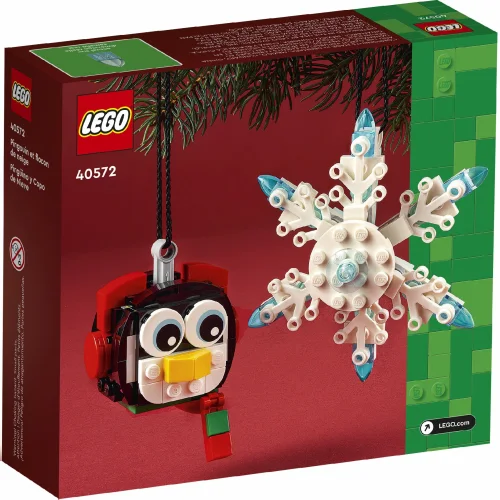 Конструктор LEGO Пингвин и Снежинка 40572