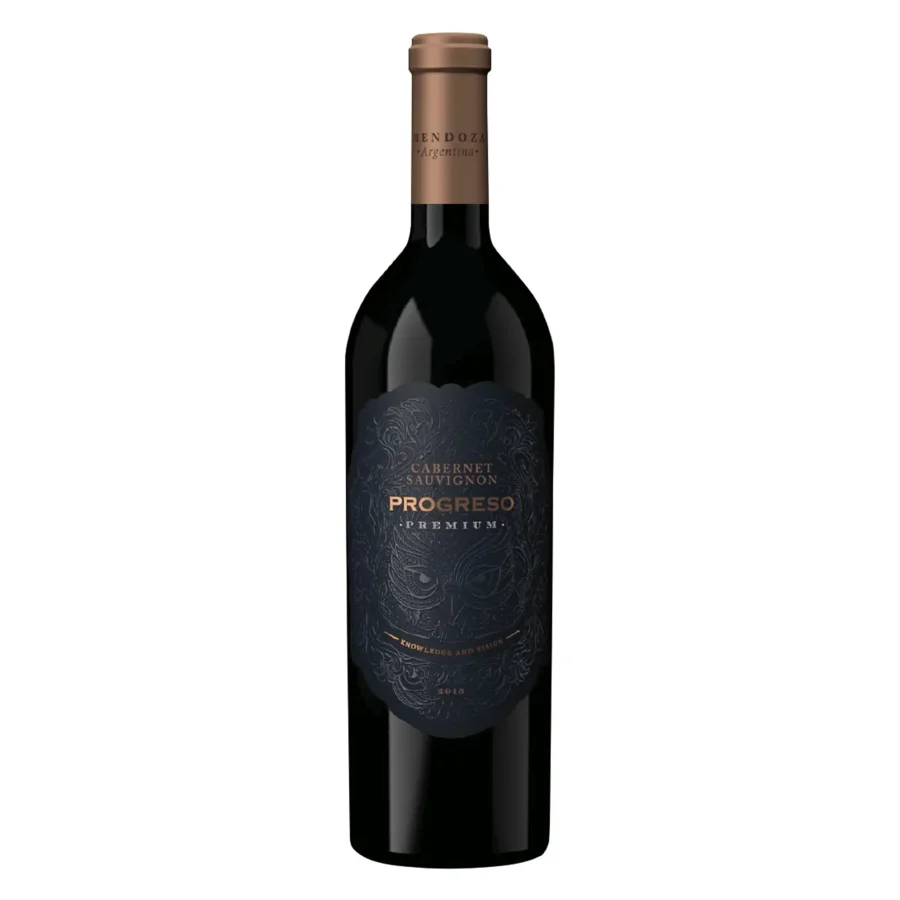 Wine Protected Name of Place of Origin Dry Red Mendos Region «Progress Premium« Cabernet Sauvignon Weathered 2014 14% 0.75