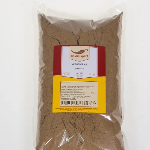 Dill Seed Ground 1000gr Package SPICEXPERT