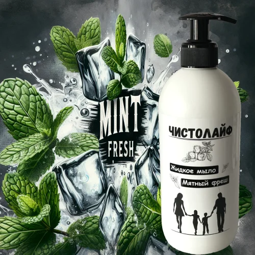 Liquid soap CHISTOLIFE "Mint fresh"