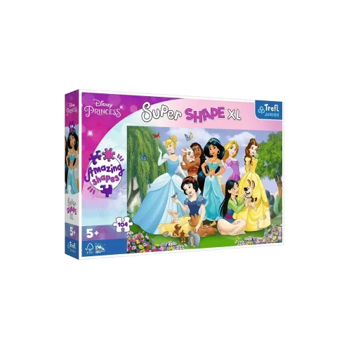 Princesses in the Garden Super Shape XL Puzzle Trefl 50019