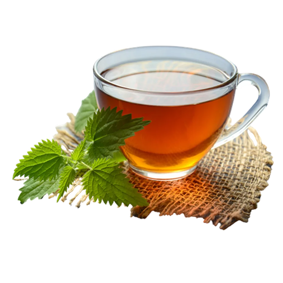 Чай черный гранулированный с листом мяты
