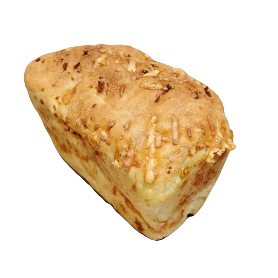 Bread with cheese and garlic