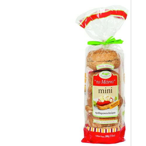 Barley crackers "mini" MANNA 200g