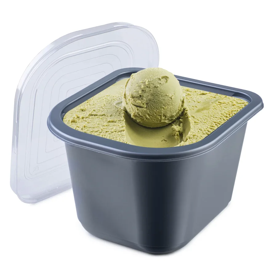 Ice cream with match