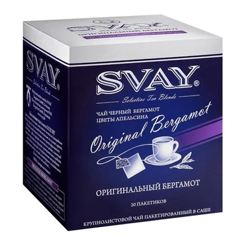 Svay Original Bergamot Black with Bergamot and Flowers Orange Tea in Sasha
