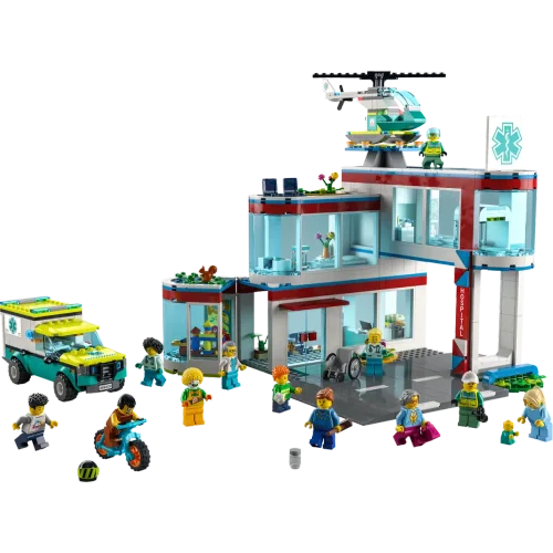 Конструктор LEGO City Больница, 816 дет., 60330