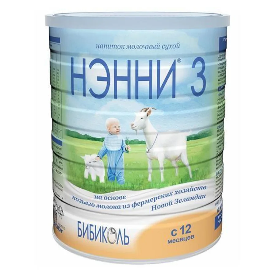 Напиток молочный сухой детский на основе козьего молока с 12 мес. (800гр.) 