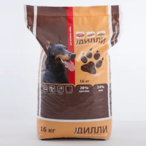 Food for active dogs 16 kg