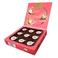 Конфеты шоколадные в коробке "Клубничный мусс" "Стильные штучки", 8 шт по 104 г