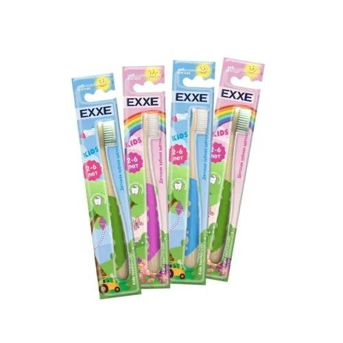 EXXE Children's soft toothbrush 2-6 years old