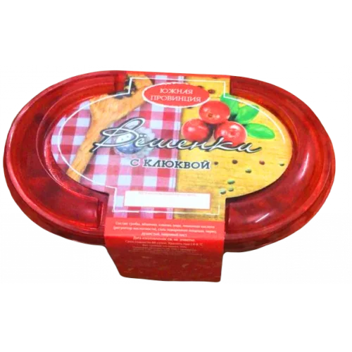 Marinated Mushrooms (Vyeshenka) 450 gr with cranberries