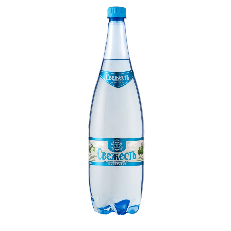 Природная питьевая вода "Свежесть", н/газ, 1.3л